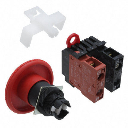 OMRON Emergency Stop (E-Stop) Switche-A22E-L-11