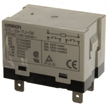 OMRON Power Relays-G7L-2A-T-J-CB-AC24