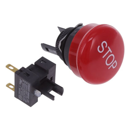 OMRON Emergency Stop (E-Stop) Switche-A165E-S-01(STOP)