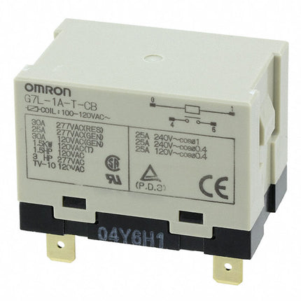 OMRON Power Relays-G7L-1A-T-CB-AC100/120